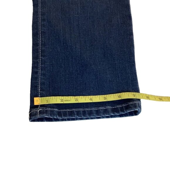 Nine West Taylor Cuffed Capri Blue Jeans Women's Size Missy 10 - Picture 8 of 13
